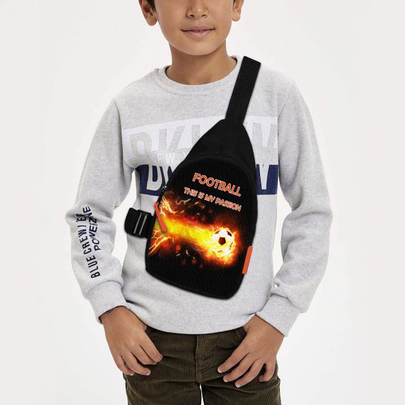 Сумка через плечо детская Футбол 29х17 см сумка слинг для мальчика (02237)