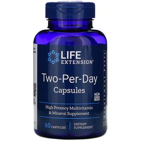 Витаминно-минеральный комплекс Life Extension Two-Per-Day Capsules 60 Caps LEX23176