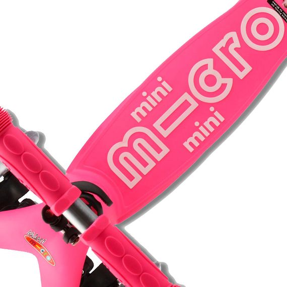 Детский самокат Deluxe pink до 50 кг 3х колесный | Зображення 3