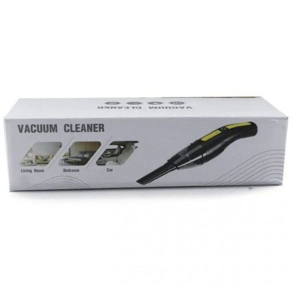 Автомобільний пилосос Car Vacuum Cleaner HY05 на АКУМУЛЯТОРІ. Колір: білий | Зображення 1