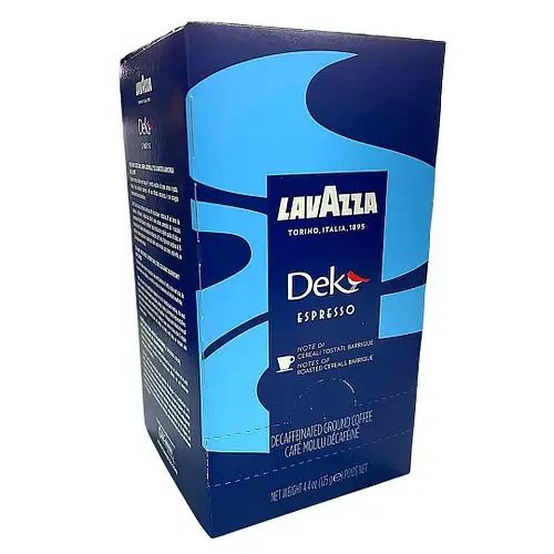 Кофе в монодозах (чалдах) Lavazza Decaf Espresso 18шт Без кофеина Лавацца | Зображення 1