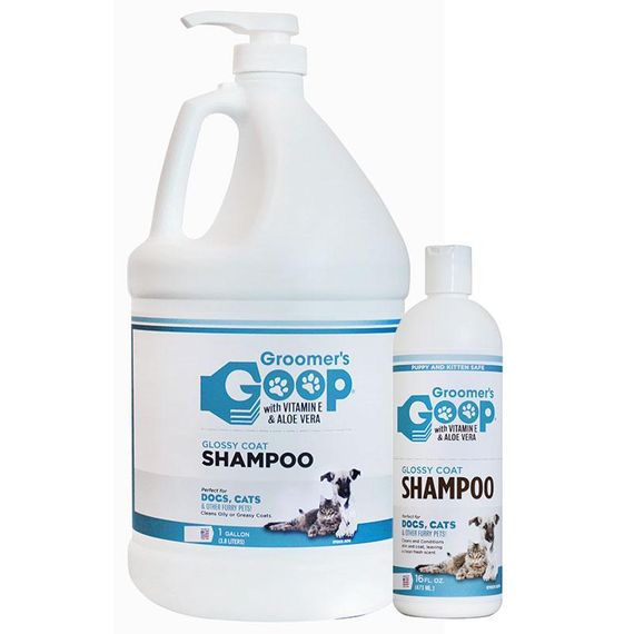 Groomer´s Goop Glossy Coat Pet Шампунь глянцевый полирующий для собак и котов 473мл 3.8 л