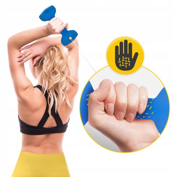 Набір вінілових гантелей 4FIZJO Classic 12 кг зі стійкою (P-5905973403238) | Зображення 6