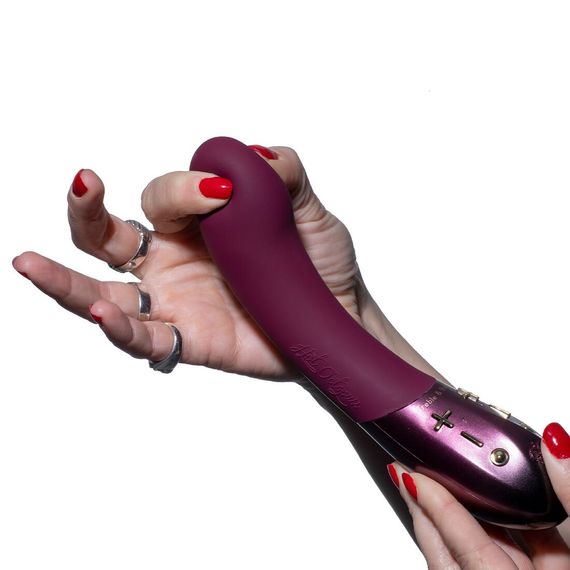 Вібратор для точки G Hot Octopuss KURVE, Treble and Bass Technology, 2 мотори, м’який кінчик | Зображення 7