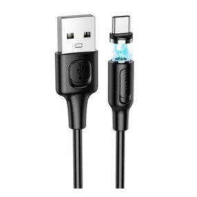 Кабель для зарядки телефона. USB Borofone BX41 Amiable magnetic Type-C