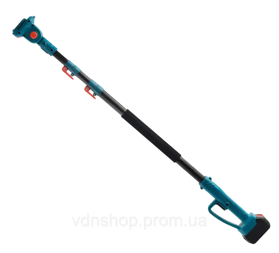 Аккумуляторный набор садовых инструментов 6в1 + АКБ 48В / Набор для сада Триммер / Секатор / Пила / Воздуходуйка / Удлинитель | Зображення 2