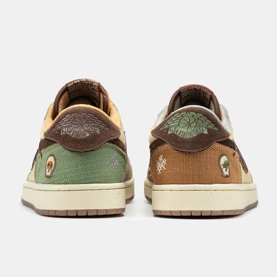 Чоловічі кросівки Air Jordan 1 x Zion Williamson Voodoo весна / літо / осінь 2049 44 28 | Зображення 6