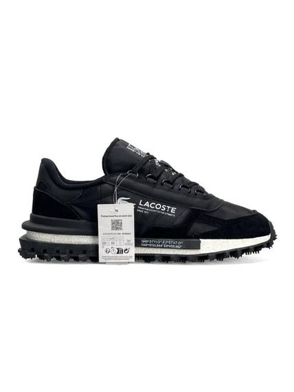 Чоловічі кросівки Lacoste Elite Active PRM Black White (топ якість) A4392 | Зображення 1