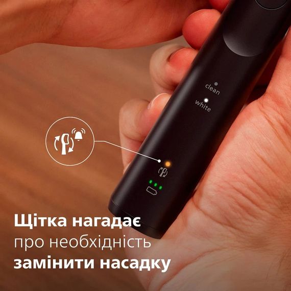 Електрична зубна щітка Philips Sonicare HX7111/01 (серія 5500), Black | Зображення 3