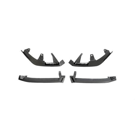 Накладка на передній бампер Lip (для M-Sport, Карбон) для BMW 5/i5 серія G60/60E/61 2023- рр | Зображення 7