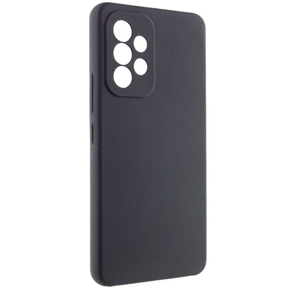 Чехол Silicone Cover Lakshmi Full Camera (AAA) для Samsung Galaxy A33 5G Черный / Black | Зображення 1