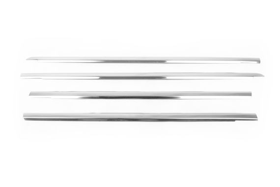 Окантовка стекол (4 шт, нерж) Carmos - Турецкая сталь для Kia Sorento 2002-2009 гг | Зображення 2