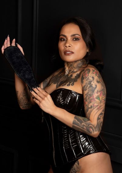 Паддл Taboom двосторонній, чорний Sex Aura