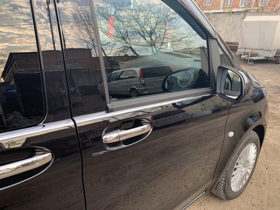 Накладки на ручки (4 шт., нерж.) С чипом, Carmos - Турецкая сталь для Mercedes Vito / V W447 2014-2024 гг | Зображення 6