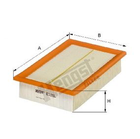 Фильтр воздушный Alfa Romeo 145/146/155 1.4-2.0 i/JTD 96-01 / Fiat Brava 1.2-1.9 i/D/JTD 95-02, Hengst, E325L,