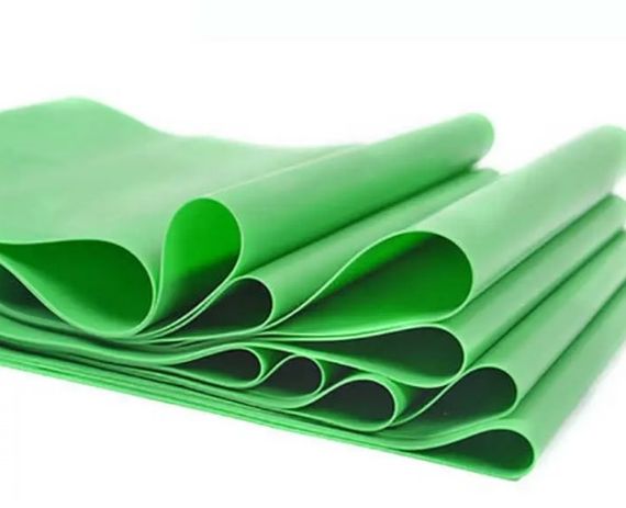 Стрічка-еспандер для фітнесу та реабілітації U-POWEX Fitness band 0.5мм. (9.1 кг) Green (UP_1007_Green) | Зображення 6