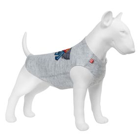 Майка для собак WAUDOG Clothes малюнок "Супермен, правда, справедливість", S30, B 54-60 см, С 33-38 см
