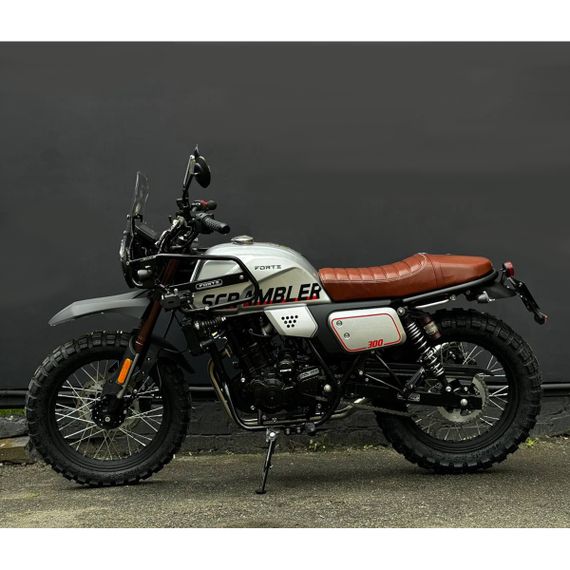 Мотоцикл Scrambler FT300-F6P Forte Серый | Зображення 1