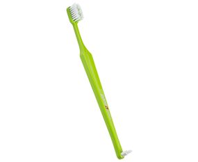 Ортодонтична зубна щітка paro® ORTHO BRUSH м’яка, з монопучковою насадкою, салатова