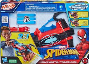 Бластер Человека Паука с дротиками и водой Nerf Marvel Spider-Man Strike 'N Splash Hasbro