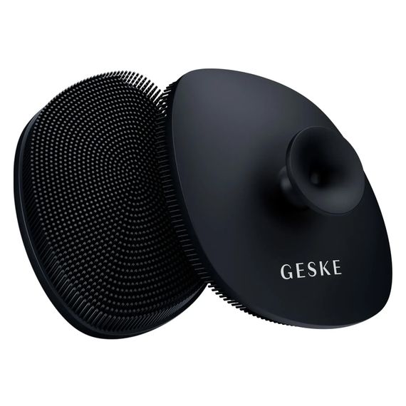 Щетка для лица GESKE Facial Brush 4в1 с держателем white, Черный | Зображення 5