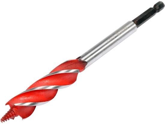 Свердло по дереву YATO Польша : Ø= 16 мм, L= 165 мм, HRC 40-45 з 4 пругами, HEX- 1/4" YT-44683