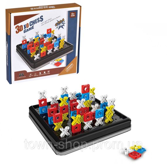 Настольная игра "Крестики-нолики" 288-9, 64 детали