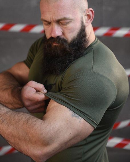 Тактична футболка потоотводящая SABUR МІНА ОЛИВА ВТ6562 | Зображення 4