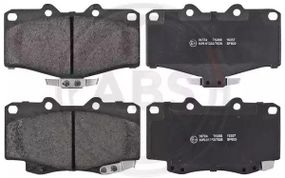 Колодки передні гальмівні Land Cruiser/Hilux/4 Runner/Taro 89, ABS(36724)
