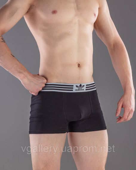 Чоловічий комплект трусів Adidas, подарунковий набір чоловічих трусів у коробці на 5 штук, набір трусів Адідас XXL, 5 | Зображення 2
