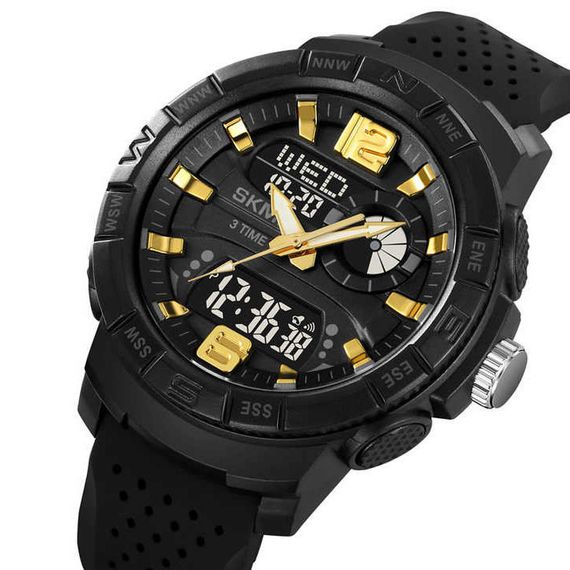 Годинники для туризму SKMEI 2163GD, Годинники армійські оригінал наручні спортивні WQ-35