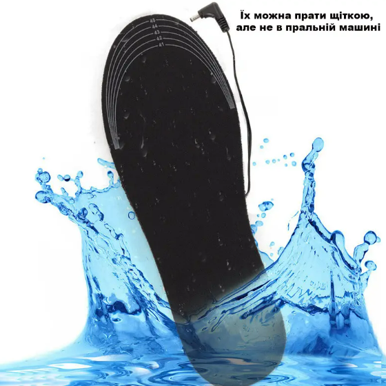 Устілки з підігрівом usb, Гарячі устілки, Бездротові Гарячі устілки 38-46р   знижка | Зображення 6