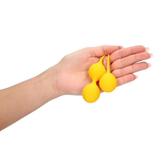 Набір вагінальних кульок - Loveline Silicone Kegel Balls Training Set Carambola Sex Aura | Зображення 5