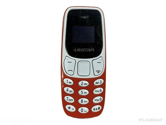 Мини мобильный маленький телефон L8 Star BM10 (2Sim) оранжевый | Зображення 4