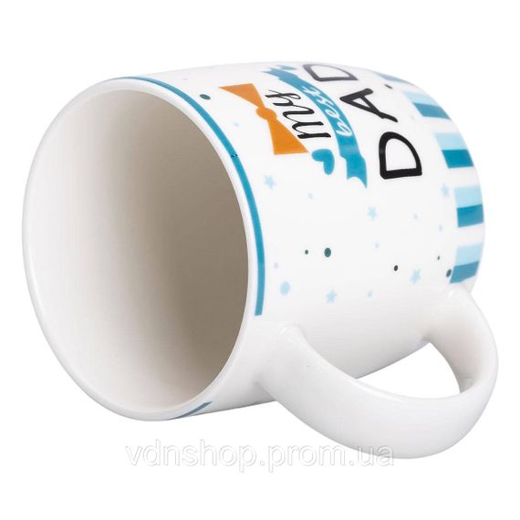 Чашка порцелянова з написами 450 (мл) My best dad RX-N240278MD | Зображення 2