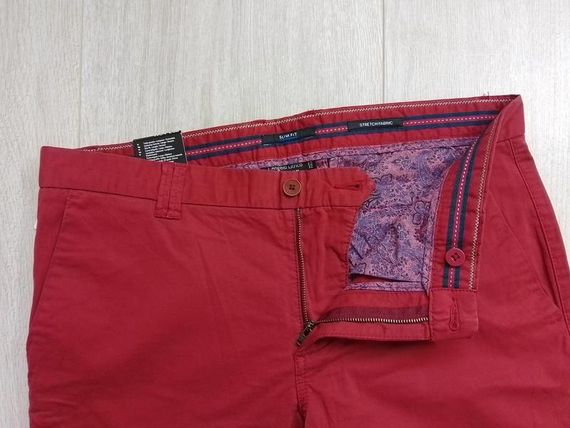 Чоловічі штани чіноси 33/32 slim | Зображення 1