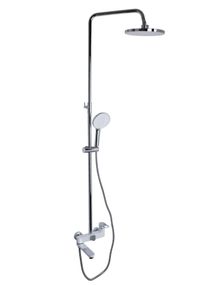 Душова система універсальна Qtap Jay Chrome/White з виливом QTJAY111CRW45555