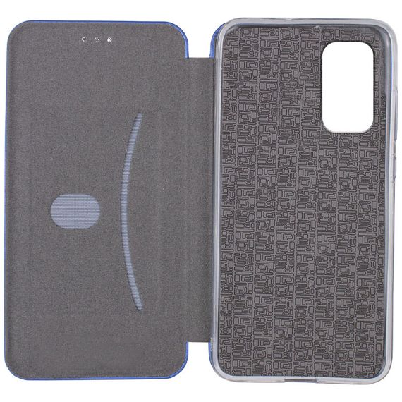 Шкіряний чохол-книжка Classy для Xiaomi Redmi Note 10 Pro / 10 Pro Max Синій | Зображення 2