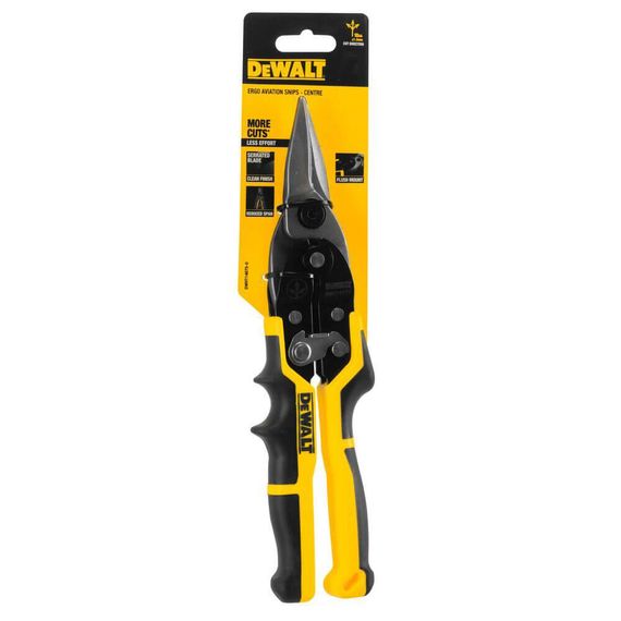 Ножиці по металу ERGO Aviation завдовжки 250 мм, прямі DeWALT DWHT14675-0 | Зображення 5