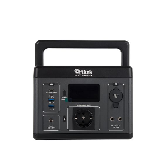 Портативна зарядна станція ALTEK PowerBox AL 300 (296 Вт·г) | Зображення 2