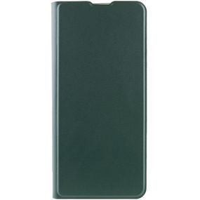 Шкіряний чохол-книжка GETMAN Elegant (PU) для TECNO Camon 19 Neo Штучна шкіра, Слот для візитки, Зелений
