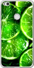 Чохол на Huawei P8 Lite (2017) Зелені часточки лимона "852t-777-2448"