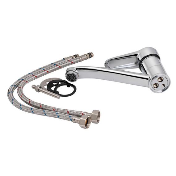 Смеситель для кухни Lidz Nicole 002M (k35) LDNIC002MCRM21879 Chrome | Зображення 5