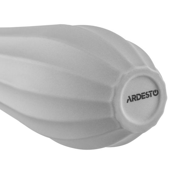 Ваза ARDESTO  Molize, 8.5х27.5см, порцеляна, сірий (AR3810G) | Зображення 4