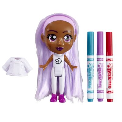 Набір для творчості Crayola Colour n Style Стильні дівчата Віолетта (918939.005) | Зображення 1