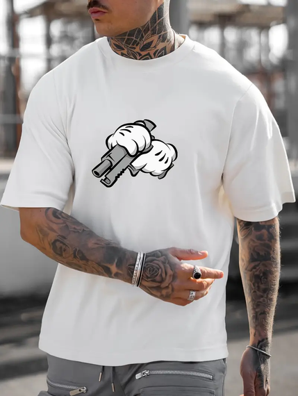 Футболка з ДТФ (оверсайз)