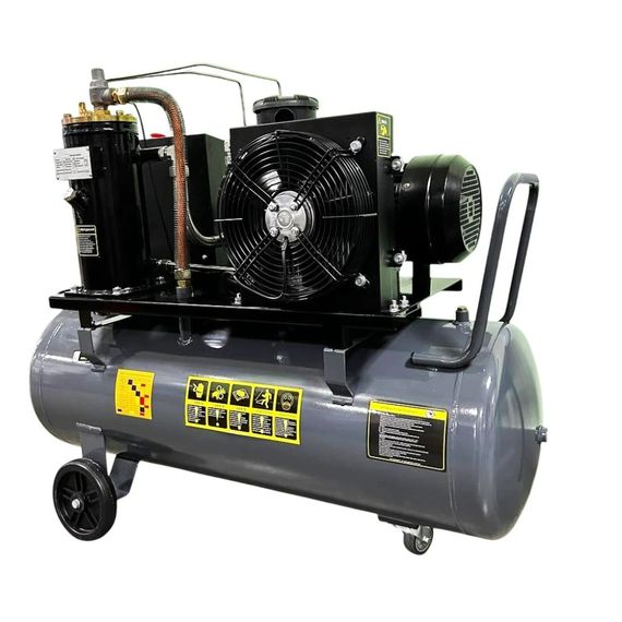 Компрессор высокого давления винтовой GTM DLG4V 380 (150 л, 420 л/мин, 4.0 кВт, 380-400 В) | Зображення 1