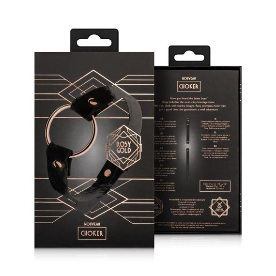 Чокер Rosy Gold - Choker - Black | Зображення 4