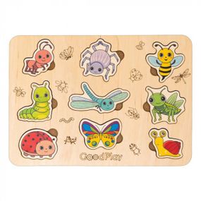 Пазл-сортер Комахи GoodPlay PS-4-020 Різнокольоровий shop (4820276870710)