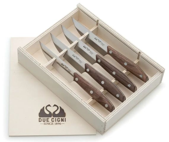 Набір ножів Due Cigni 1896 Steak America Walnut Handle | Зображення 1